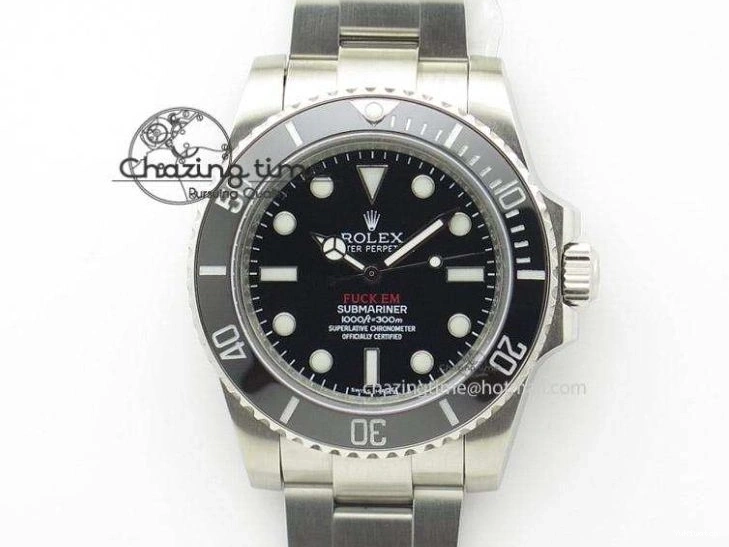 Submariner Dial Edition Bracelet Bezel SS Noob 1:1 YG Best Wrapped On LN 116613 A2836 Black YG 0212